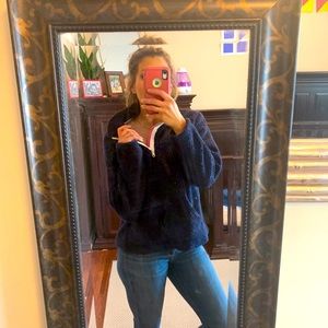 J.CREW NWT Sherpa popover jacket